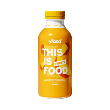 yfood Drink Fruity Mango, ausgewogene Trinkmahlzeit, EINWEG PET, 500ml